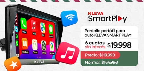 Pantalla para auto Kleva Smart Play